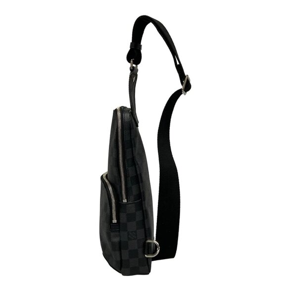 Auth LOUIS VUITTON Avenue Sling Bag N41719 Damier Graphite - MB3179 Backpack - Picture 5 of 16